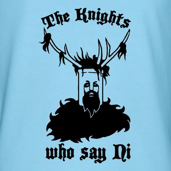 The Knights Who Say Ni t shirt